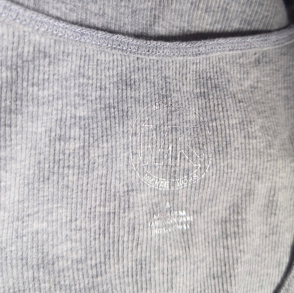 Michael Kors S Metallic Silver Sequin Tank Top - Picture 5 of 5